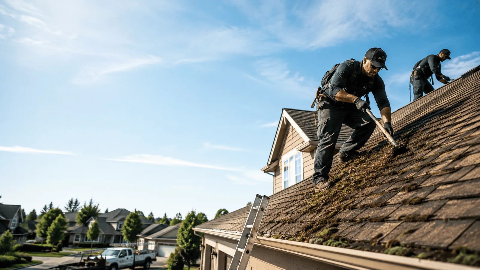 Roof Moss Removal in Yoder, IN near me